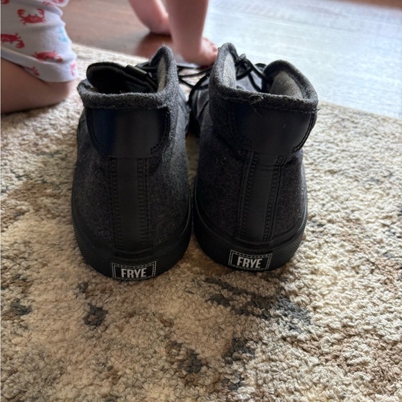 Frye Men’s High Top Wool Sneakers - Picture 4 of 7